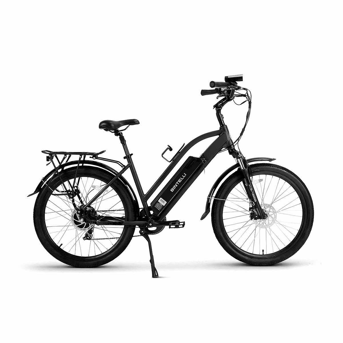 Bintelli Trend Electric Commuter Bike in Color Black