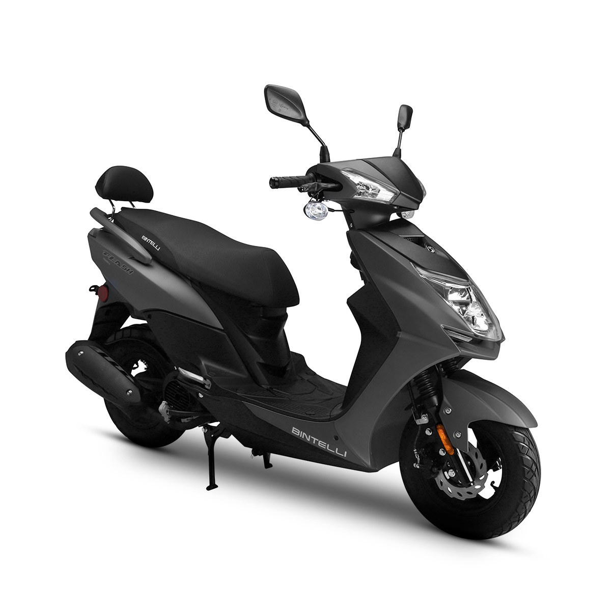 Bintelli Flash Scooter in Charcoal Color