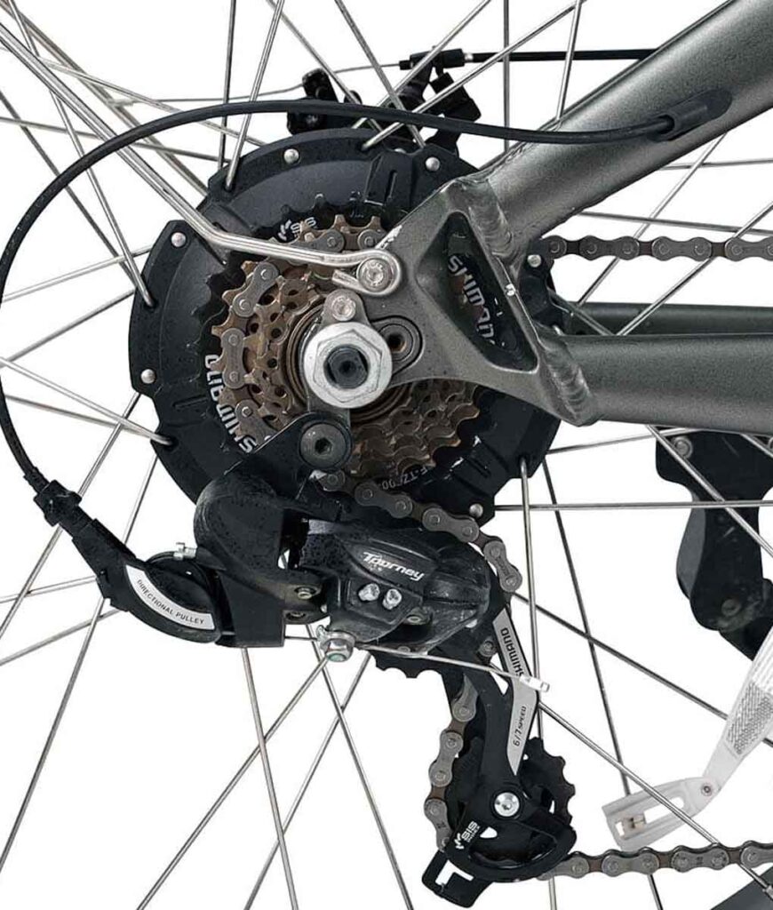 Bintelli Tremor Shimano Gearing