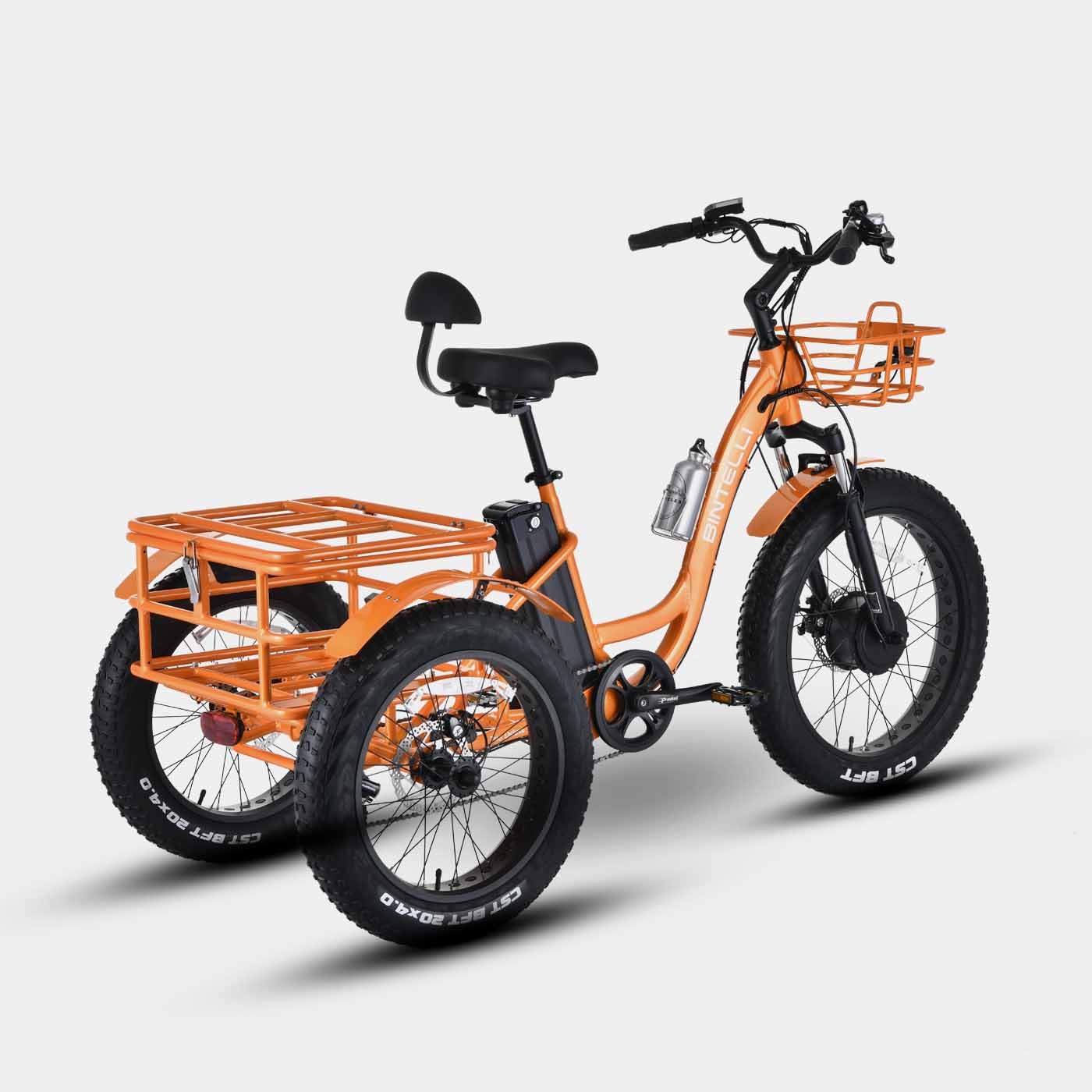 Bintelli Trio Deluxe Electric Bicycle with Fat Tire Wheels