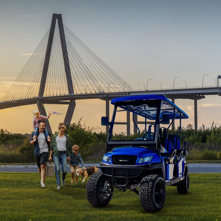 Travel anywhere with your Bintelli street legal golf cart 6 seater