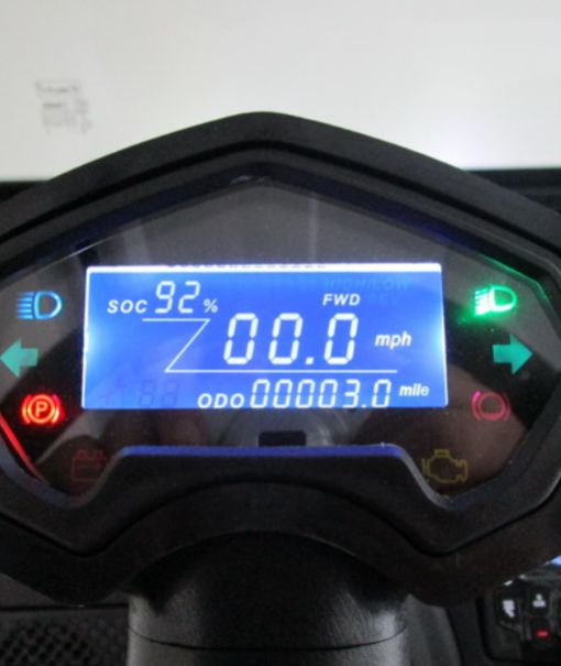 Bintelli Beyond Street Legal golf cart Electric dashboard