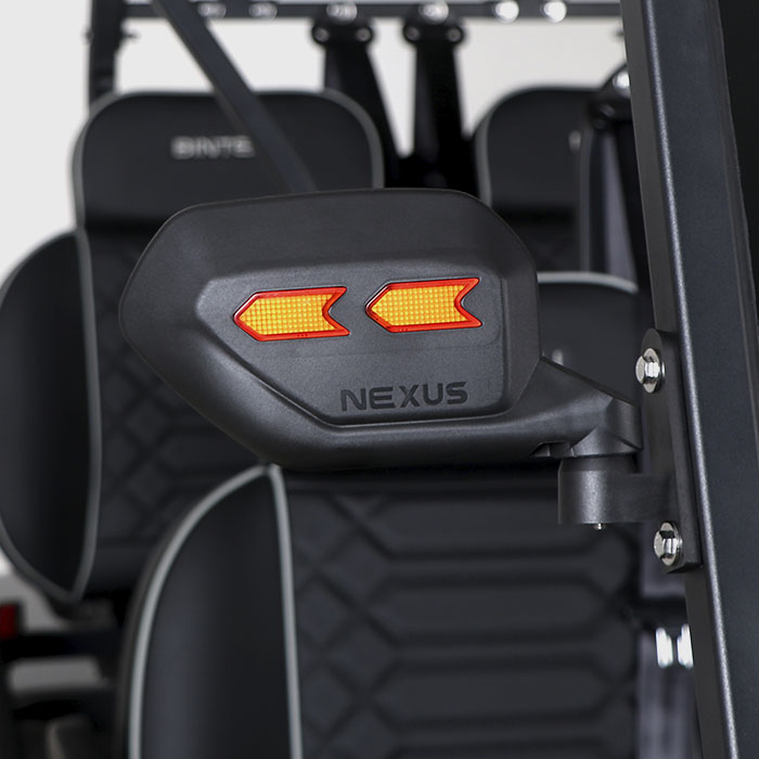 turn signals on back of sideview mirrors
