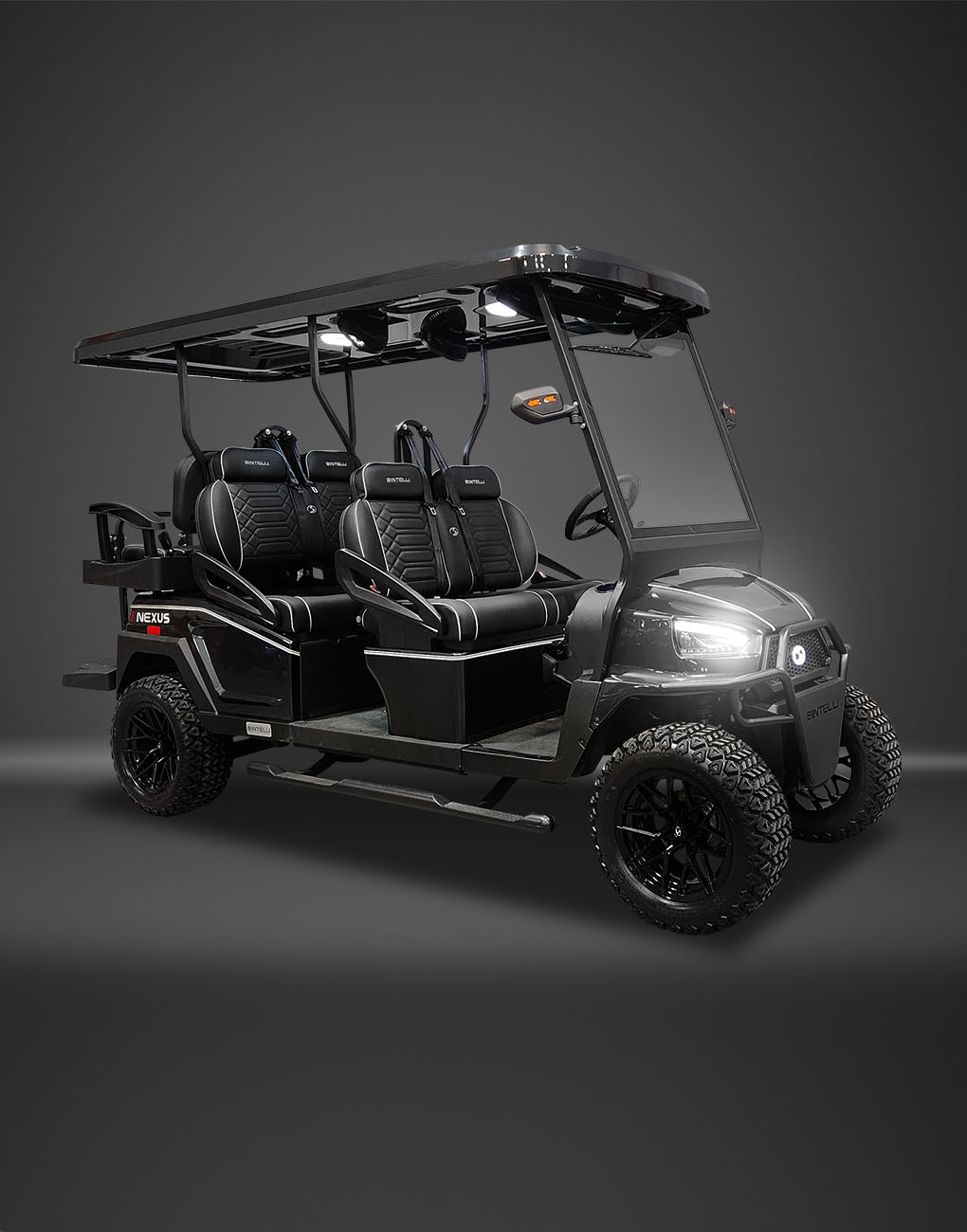 New Bintelli Nexus 6 Seater Fully-Loaded & Lifted Street Legal Electric