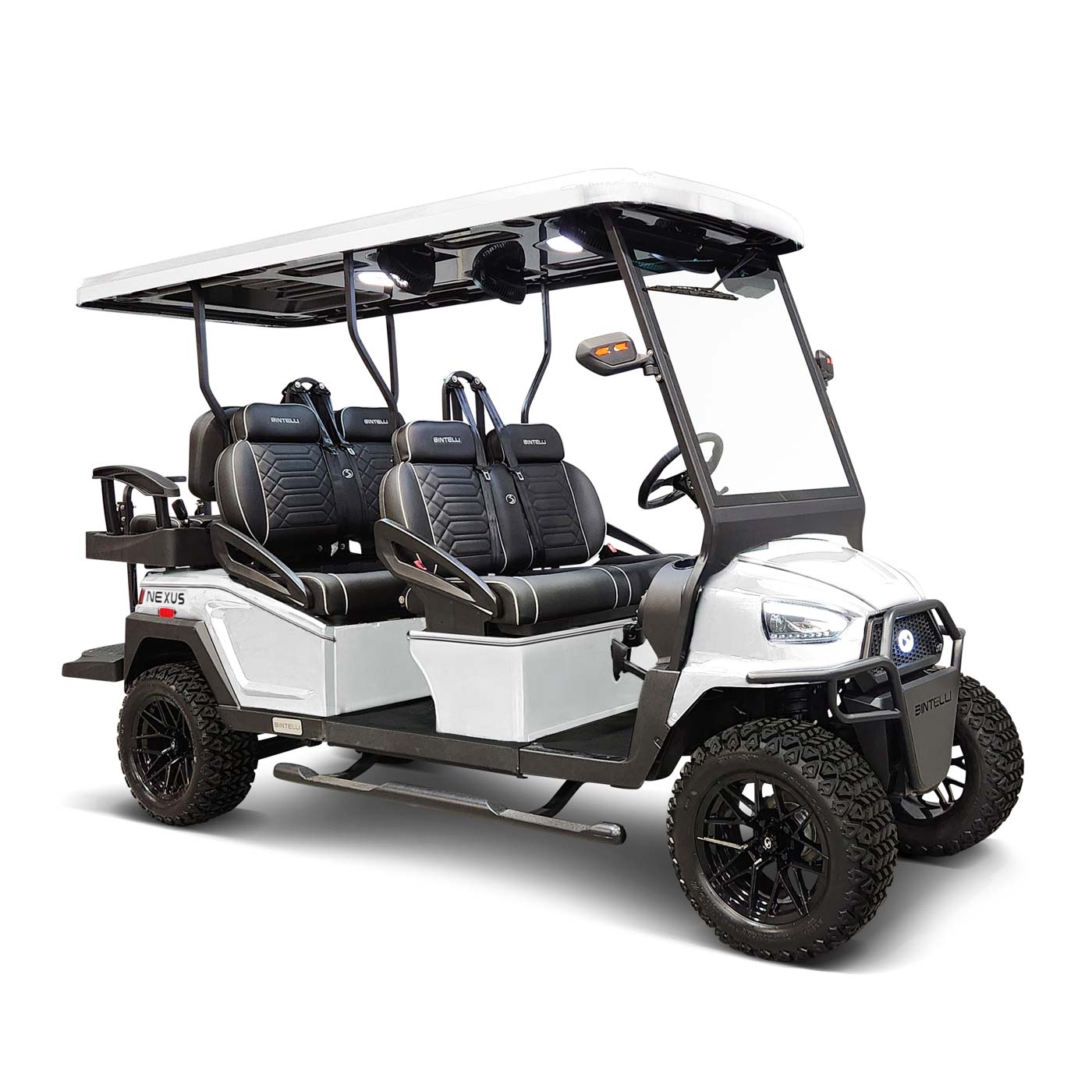 The New Bintelli Nexus StreetLegal 4 and 6 Seater Golf Cart