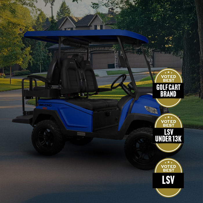 beyond golf cart 4 seater lifted