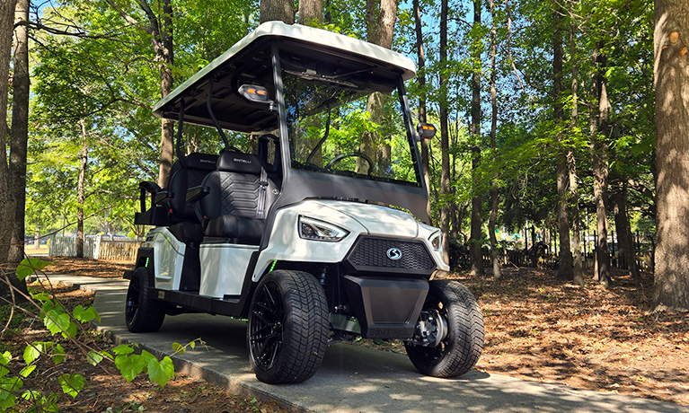 Bintelli Beyond Street-Legal Golf Cart in White