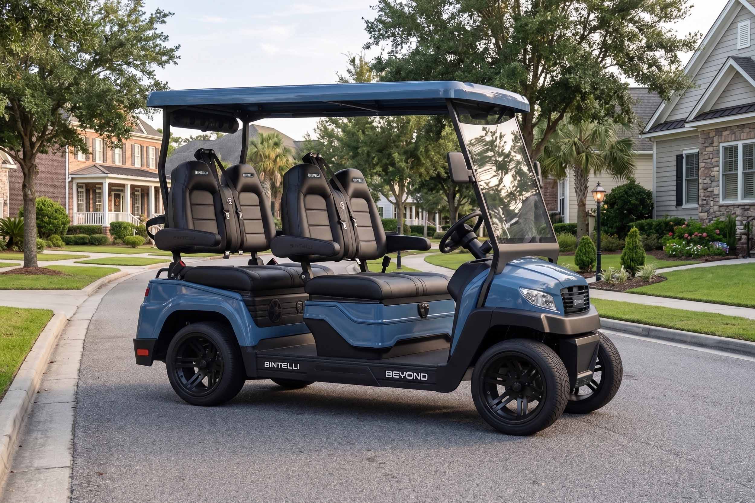 2027 Bintelli 4 seater forward facing